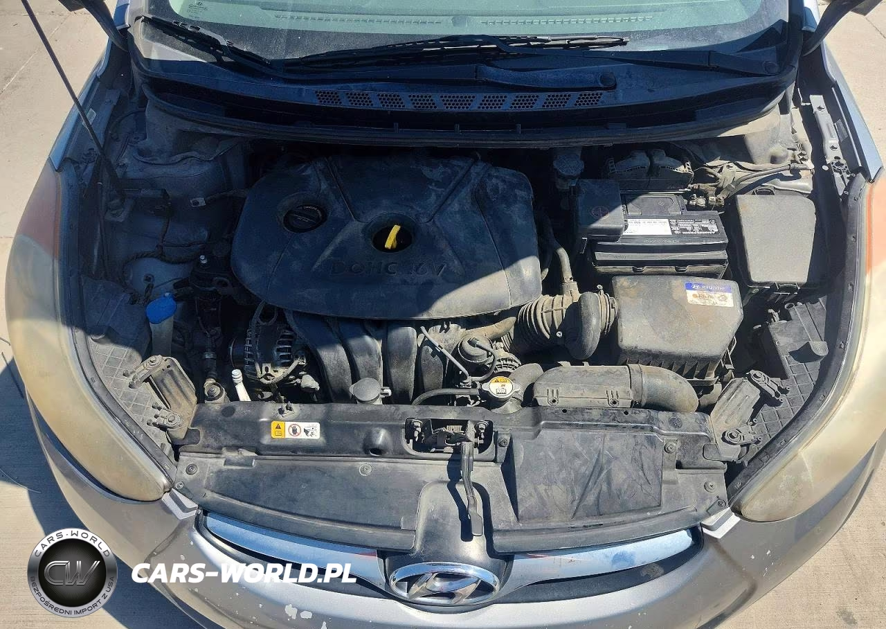 2013 Hyundai Elantra Gls VIN:KMHDH4AE1DU742249 - 11