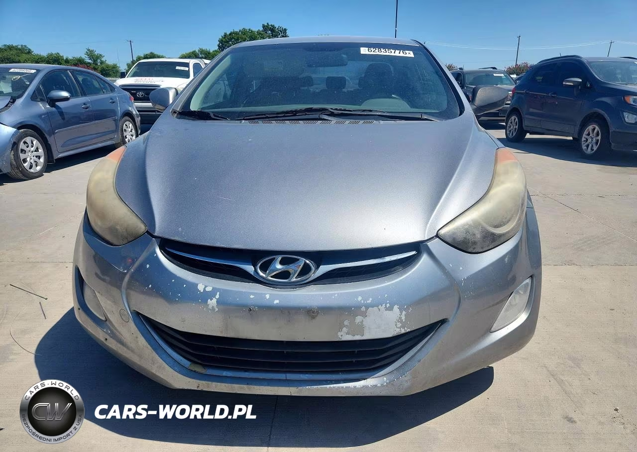 2013 Hyundai Elantra Gls VIN:KMHDH4AE1DU742249 - 5