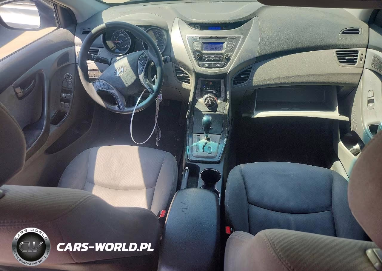 2013 Hyundai Elantra Gls VIN:KMHDH4AE1DU742249 - 8