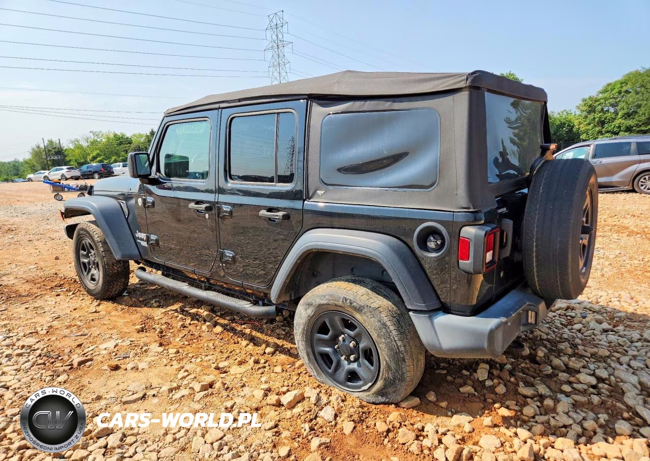 2019 Jeep Wrangler Unlimited Sport VIN:1C4HJXDG9KW637100 - 2