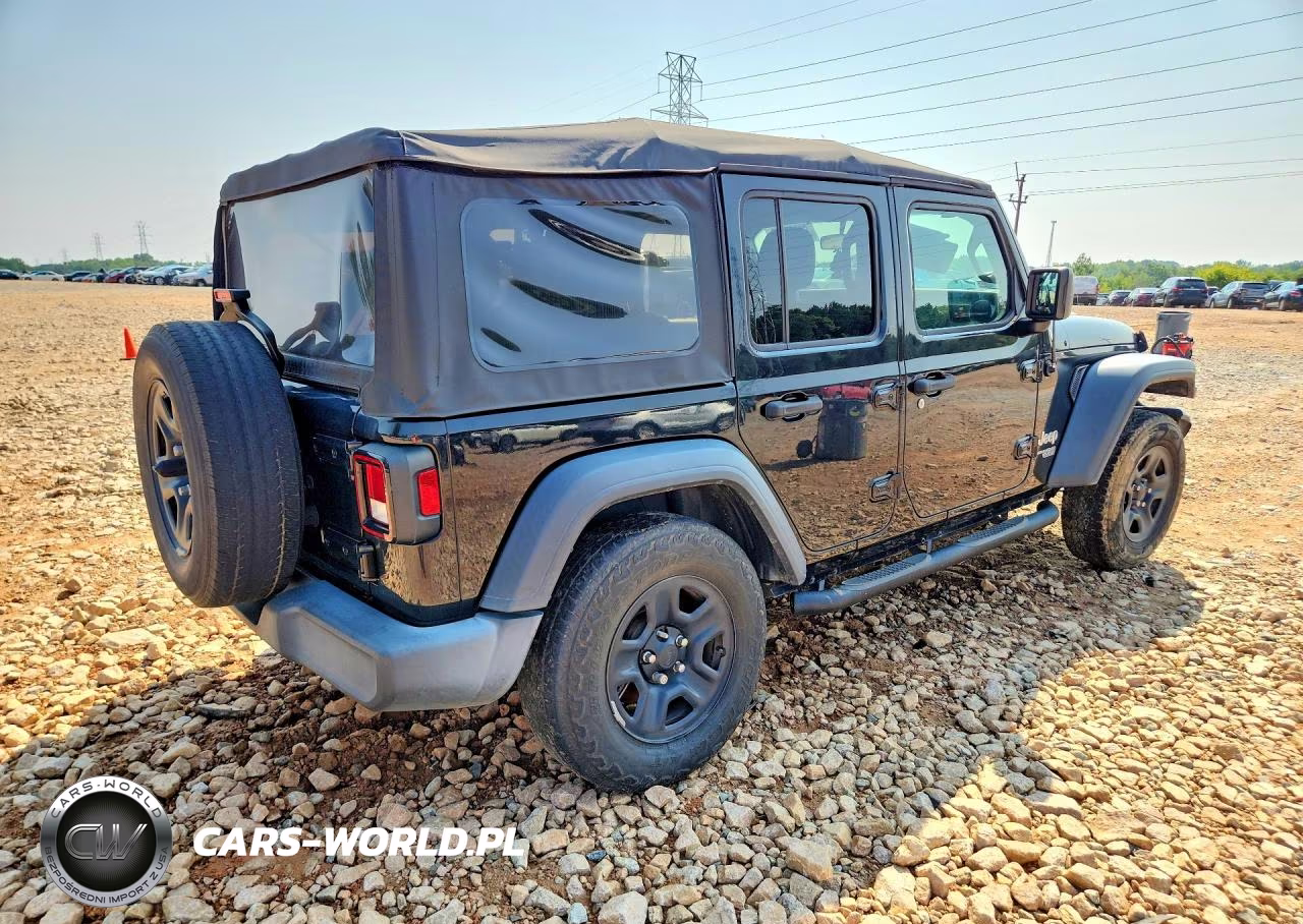2019 Jeep Wrangler Unlimited Sport VIN:1C4HJXDG9KW637100 - 3