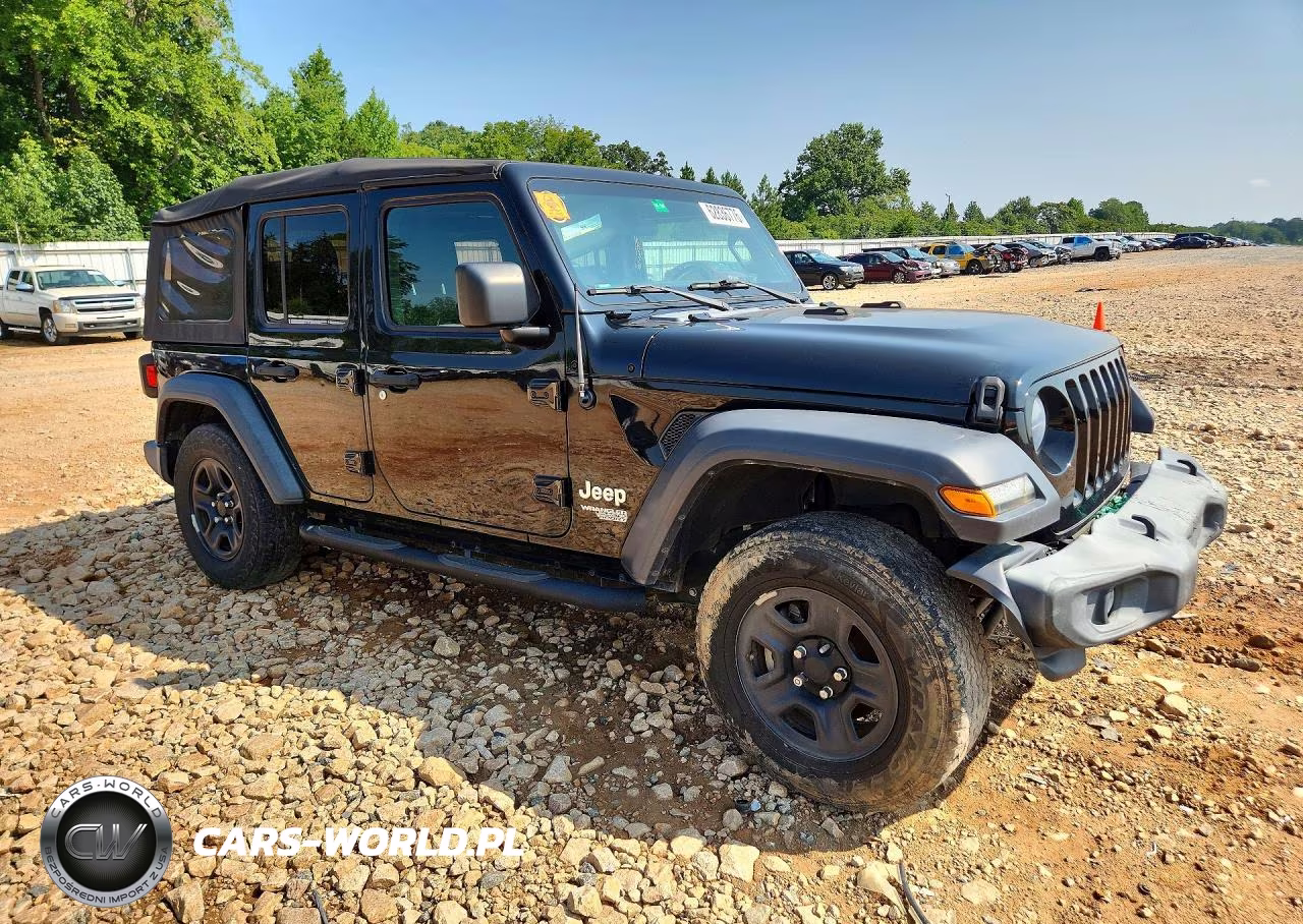 2019 Jeep Wrangler Unlimited Sport VIN:1C4HJXDG9KW637100 - 4