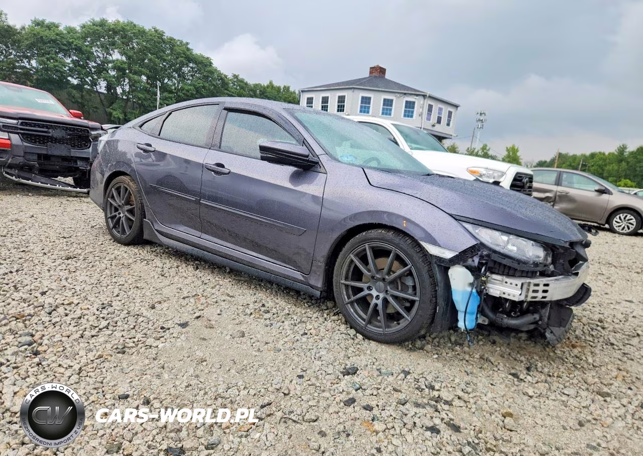 2019 Honda Civic Si VIN:2HGFC1E52KH703790 - 4