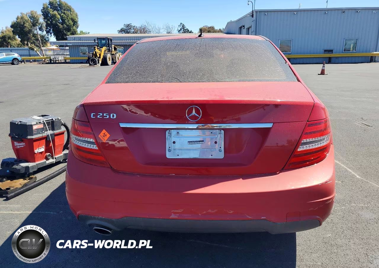 2013 Mercedes-Benz C 250 VIN:WDDGF4HB6DR266186 - 6