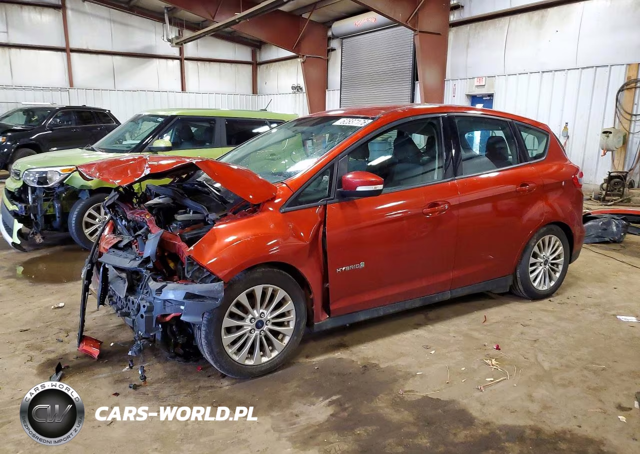 2018 Ford C-Max Se VIN:1FADP5AU3JL102569 - 1