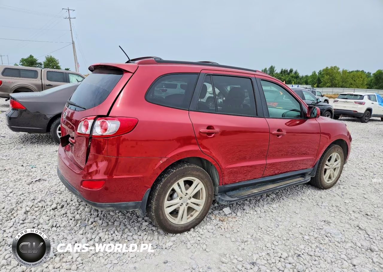2012 Hyundai Santa Fe Se VIN:5XYZH4AG7CG127586 - 3