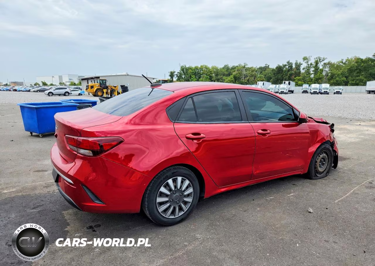 2022 Kia Rio S VIN:3KPA24ADXNE471546 - 3