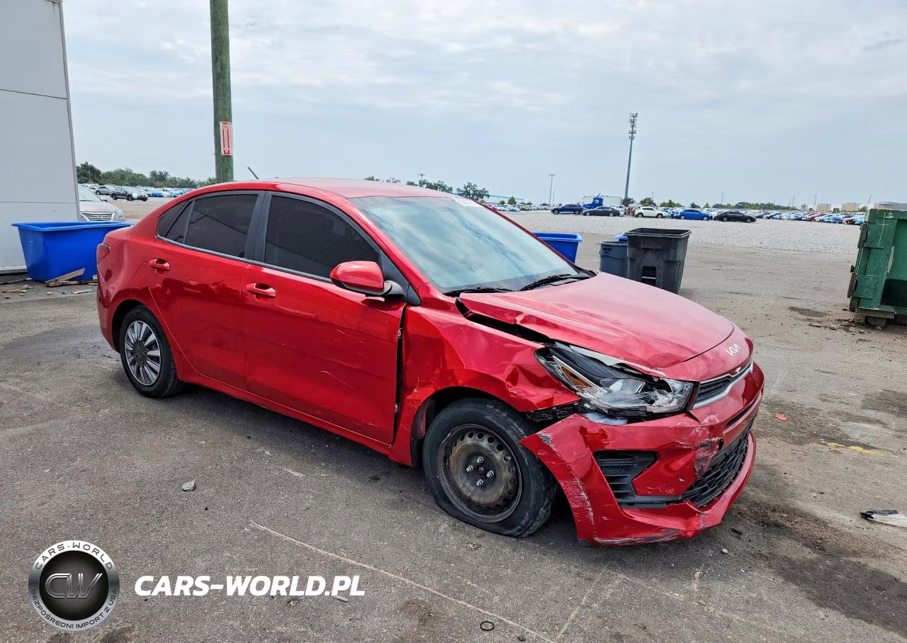 2022 Kia Rio S VIN:3KPA24ADXNE471546 - 4