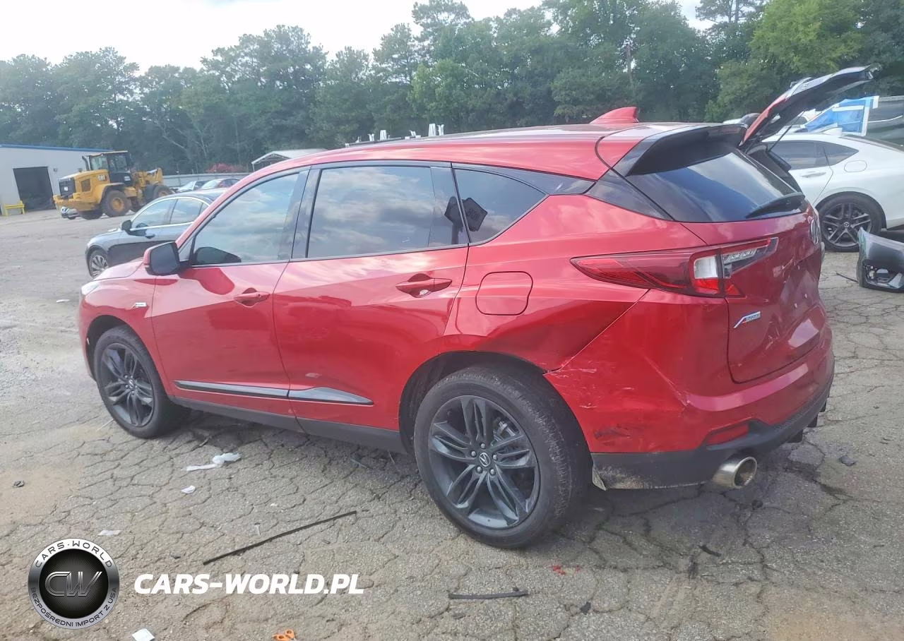 2022 Acura Rdx A-Spec VIN:5J8TC1H62NL004433 - 2