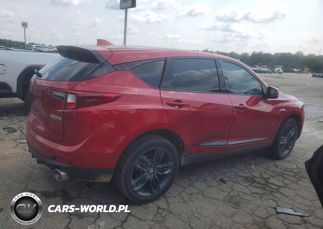 2022 Acura Rdx A-Spec VIN:5J8TC1H62NL004433 - 3