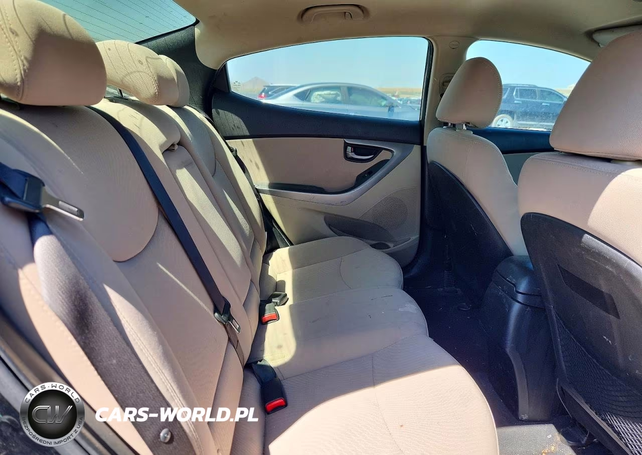 2014 Hyundai Elantra Se VIN:5NPDH4AE7EH534554 - 10