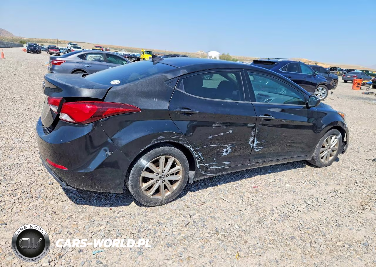 2014 Hyundai Elantra Se VIN:5NPDH4AE7EH534554 - 3