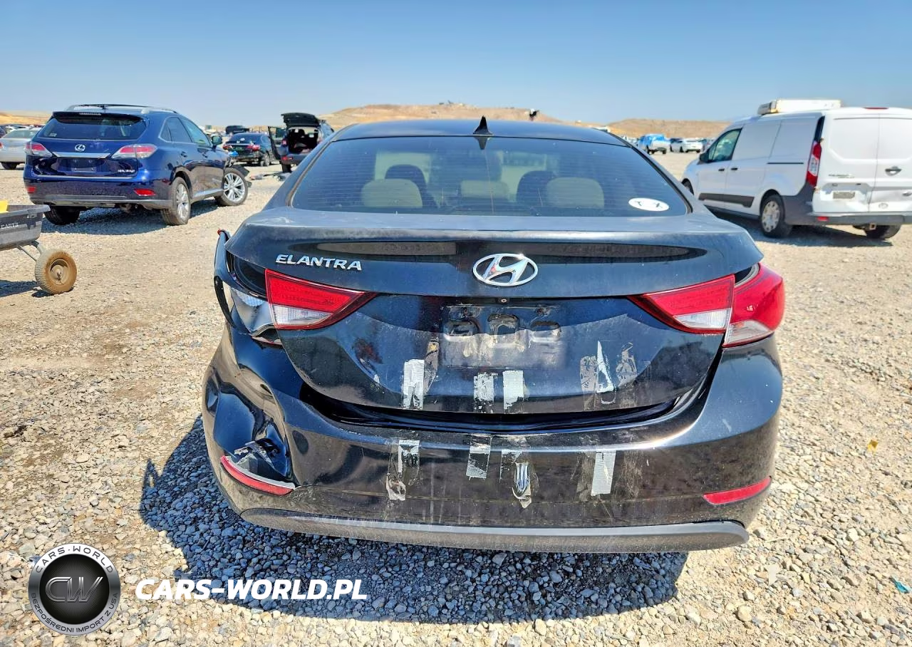 2014 Hyundai Elantra Se VIN:5NPDH4AE7EH534554 - 6