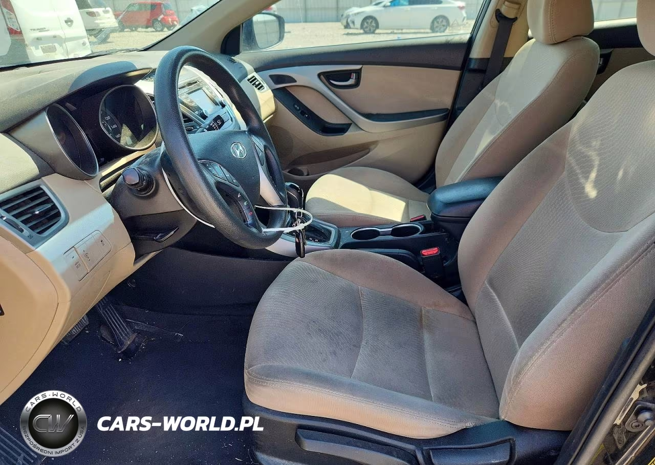 2014 Hyundai Elantra Se VIN:5NPDH4AE7EH534554 - 7