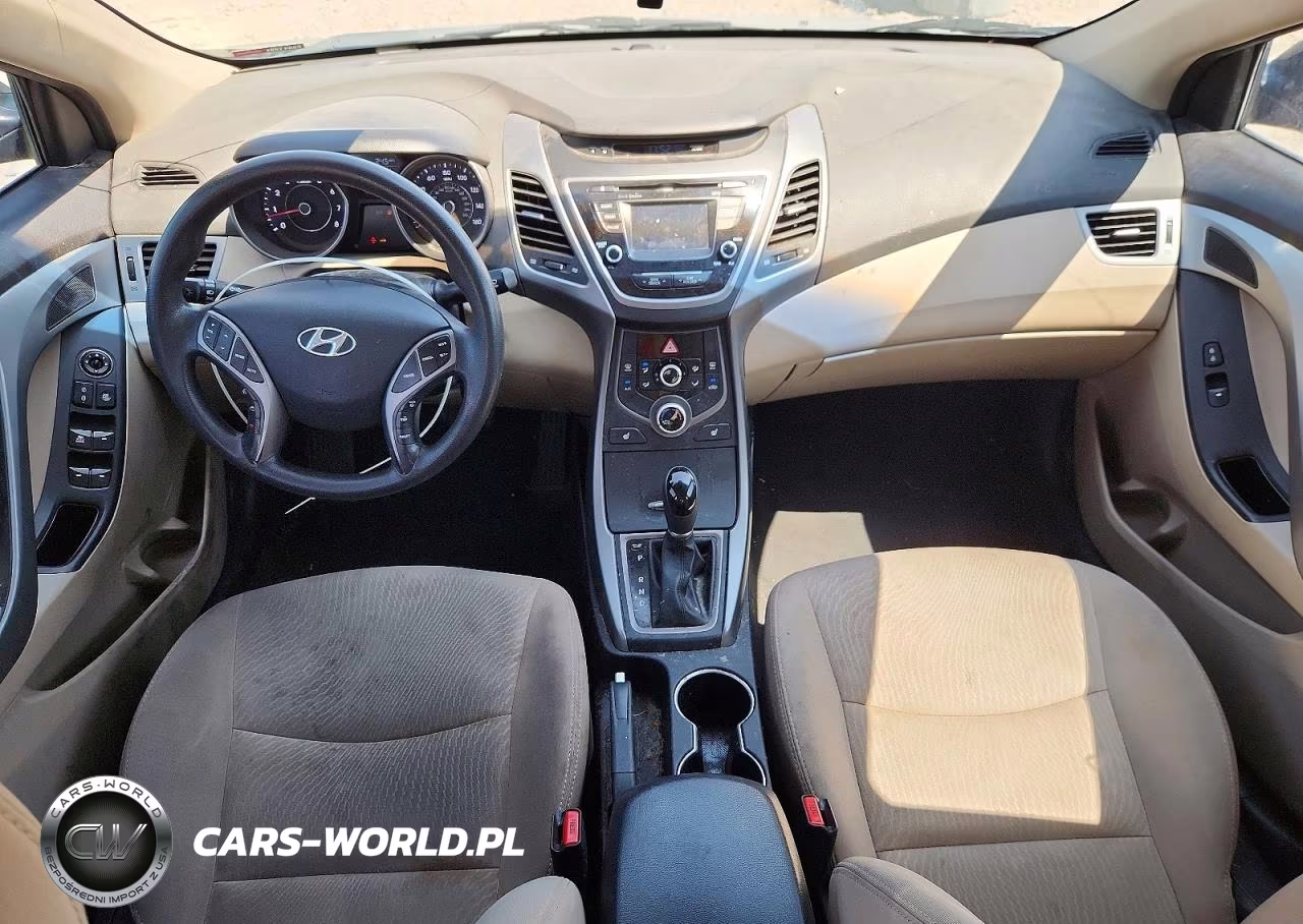2014 Hyundai Elantra Se VIN:5NPDH4AE7EH534554 - 8
