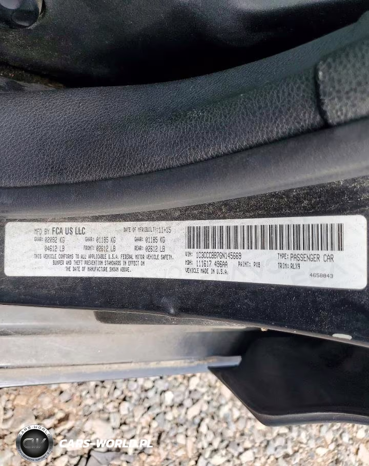 2016 Chrysler 200 S VIN:1C3CCCBB7GN145669 - 12