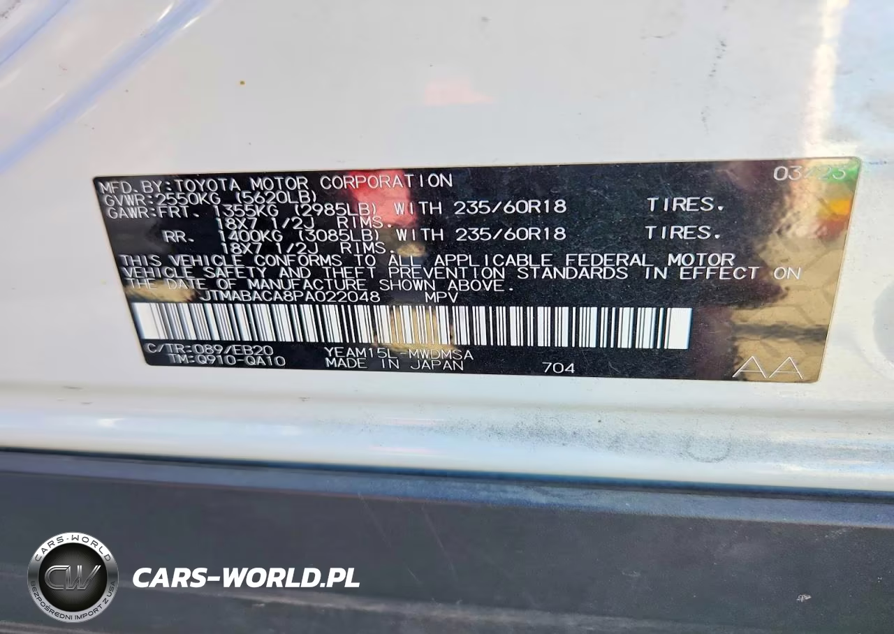 2023 Toyota Bz4X Xle VIN:JTMABACA8PA022048 - 12