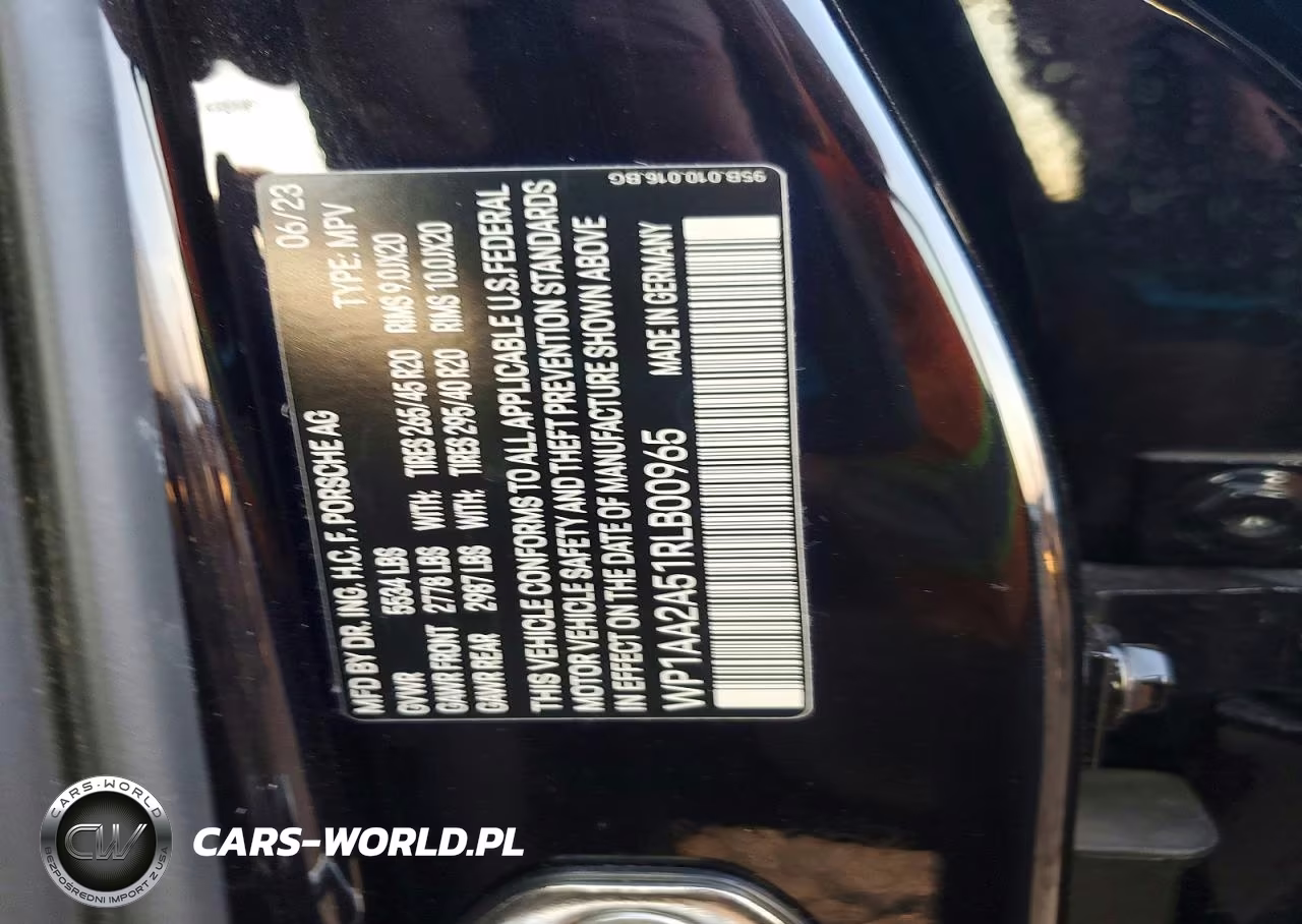 2024 Porsche Macan Base VIN:WP1AA2A51RLB00965 - 13