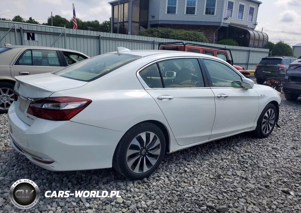 2017 Honda Accord Hybrid Exl VIN:JHMCR6F5XHC018717 - 3