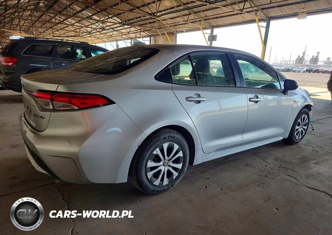 2021 Toyota Corolla Le VIN:JTDEAMDEXMJ008767 - 3
