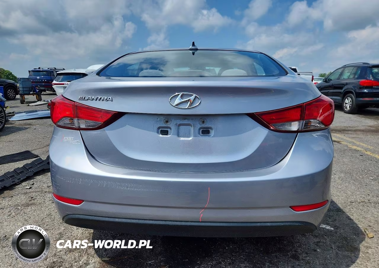 2016 Hyundai Elantra Se VIN:5NPDH4AE6GH786296 - 6