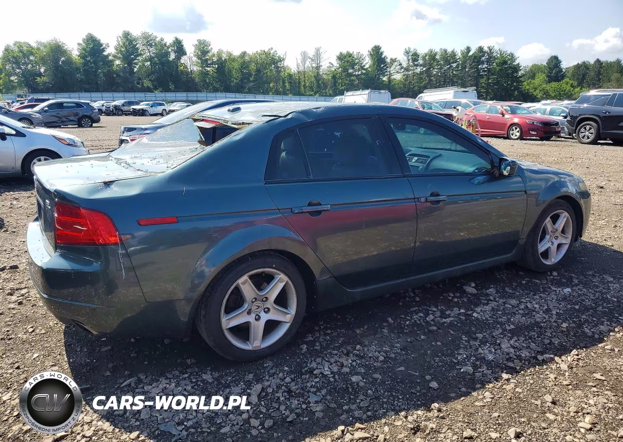 2005 Acura Tl VIN:19UUA66205A025140 - 3