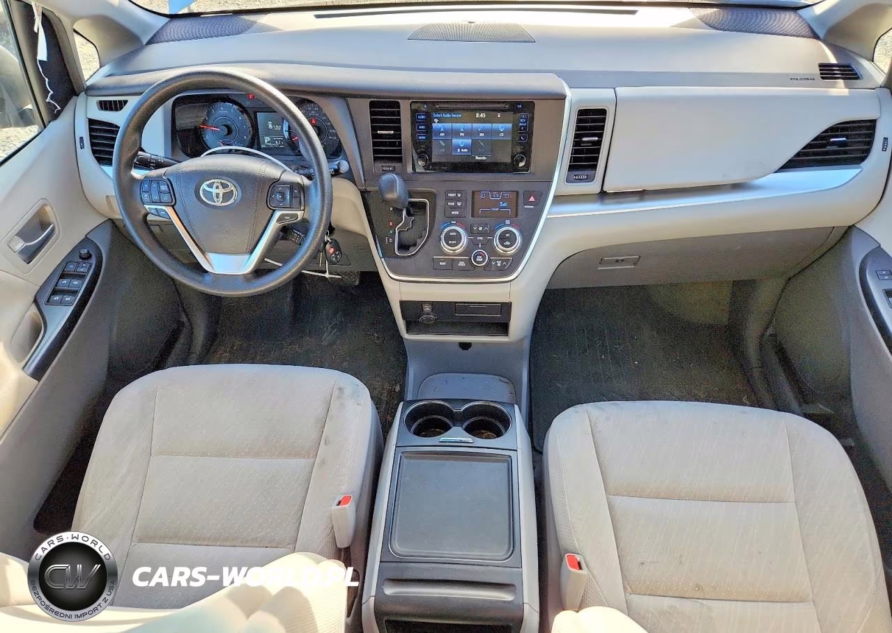 2017 Toyota Sienna Le VIN:5TDKZ3DC5HS837467 - 8