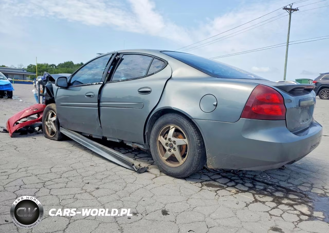 2004 Pontiac Grand Prix Gt2 VIN:2G2WS522841317961 - 2