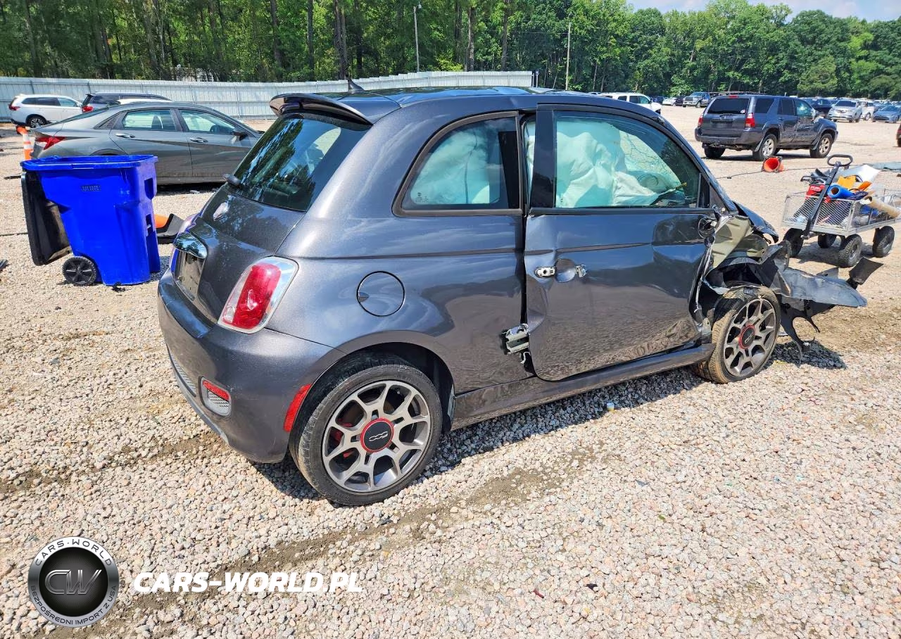 2025 Fiat 500 Sport VIN:3C3CFFBR0FT534576 - 3