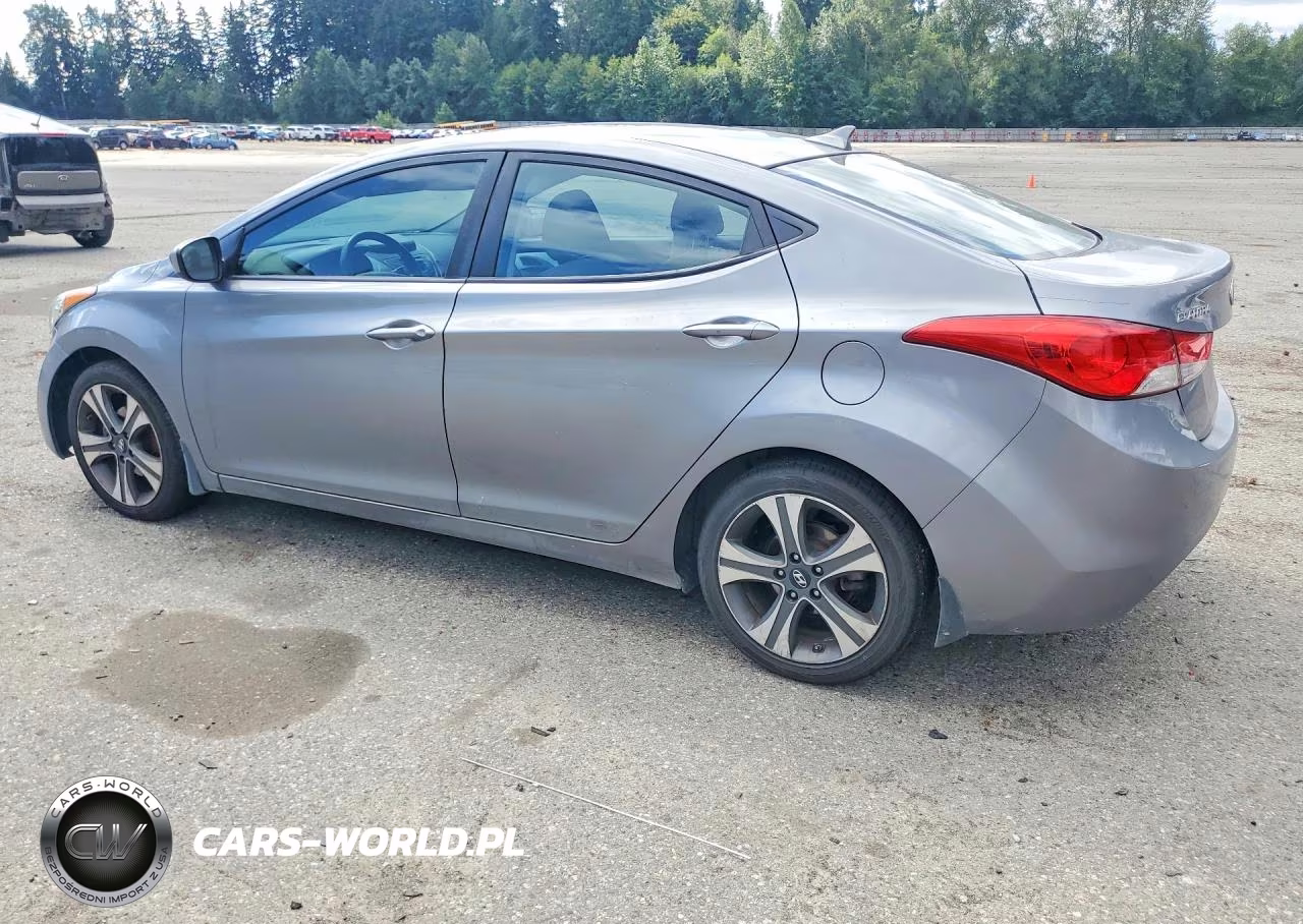 2013 Hyundai Elantra Gls VIN:KMHDH4AE9DU708995 - 2