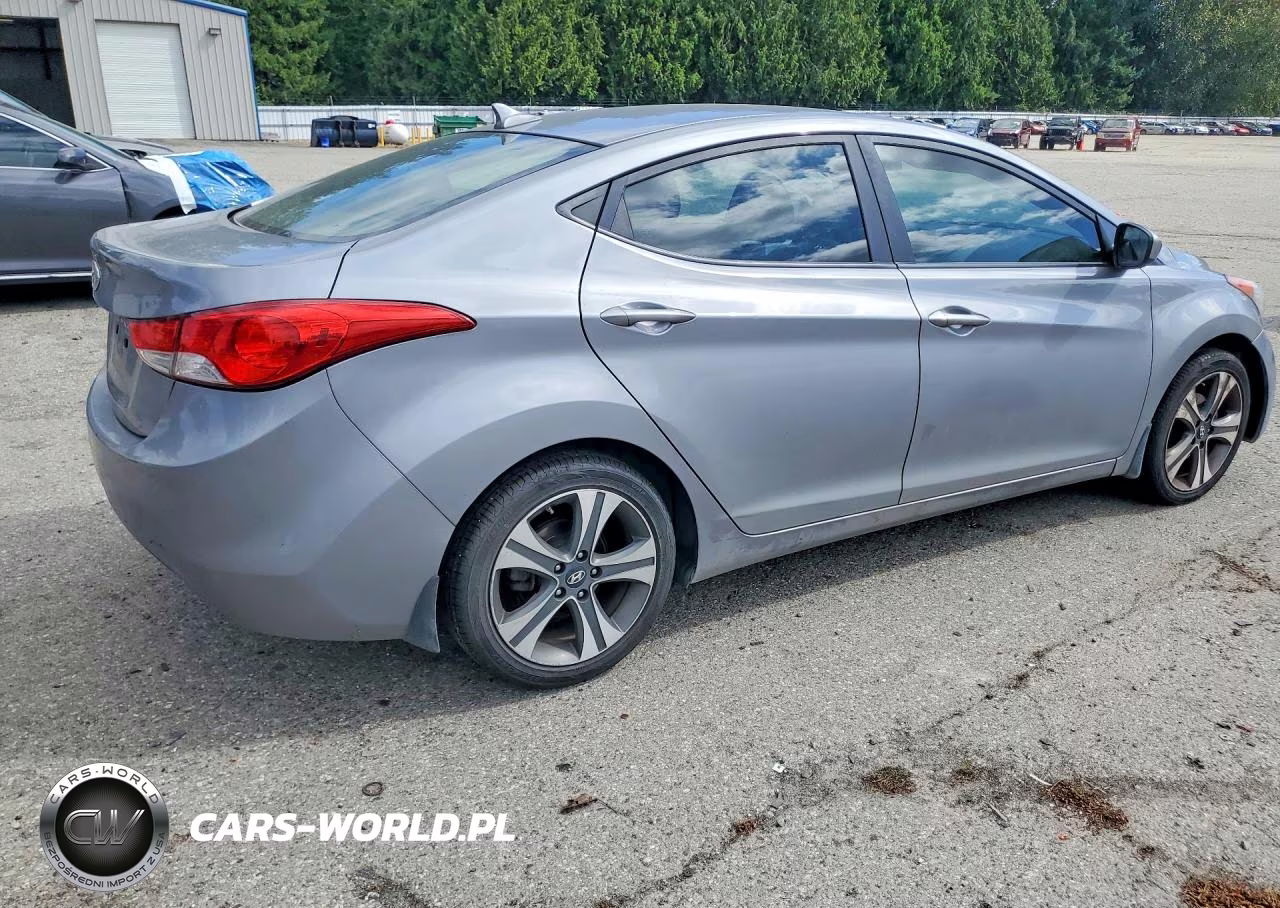 2013 Hyundai Elantra Gls VIN:KMHDH4AE9DU708995 - 3
