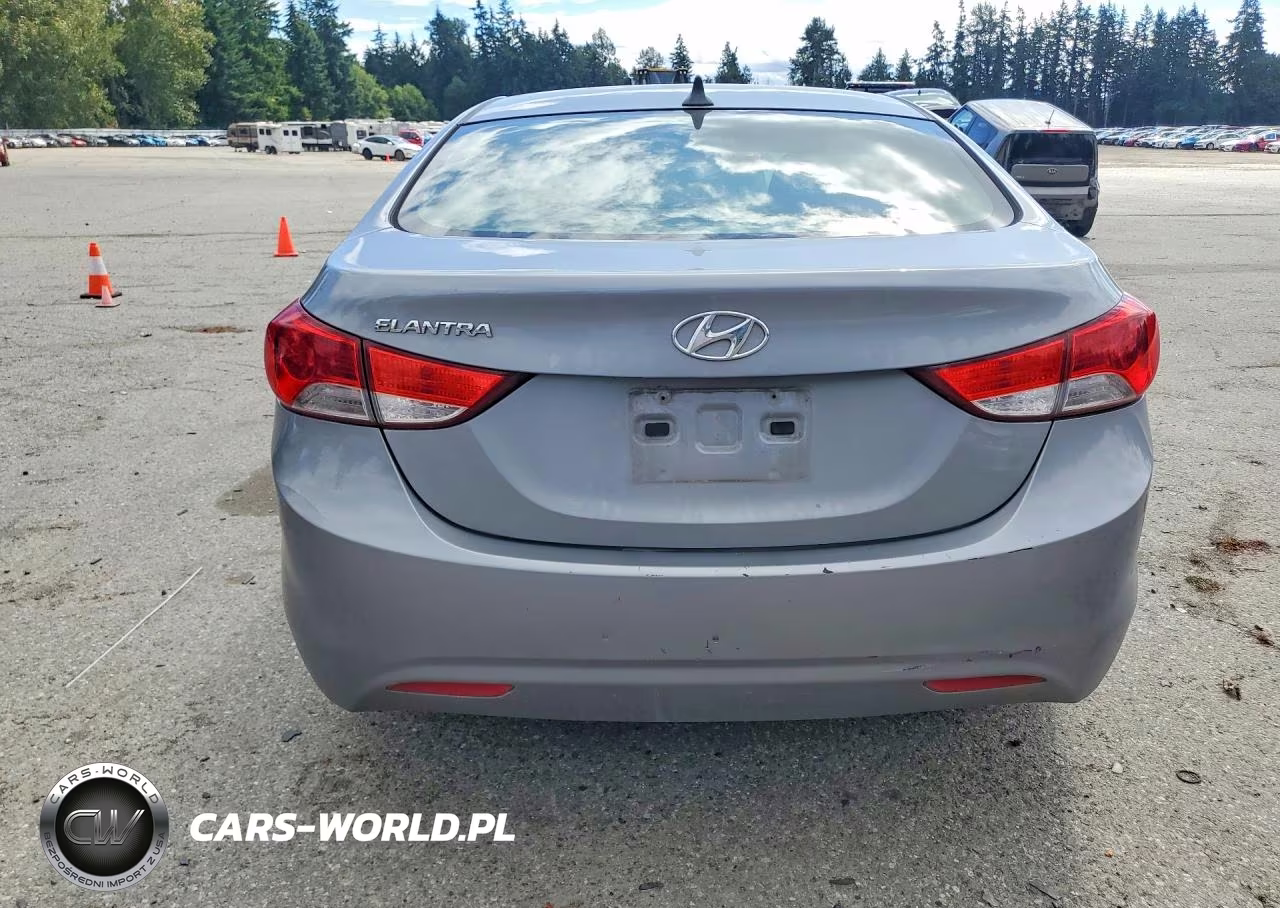2013 Hyundai Elantra Gls VIN:KMHDH4AE9DU708995 - 6