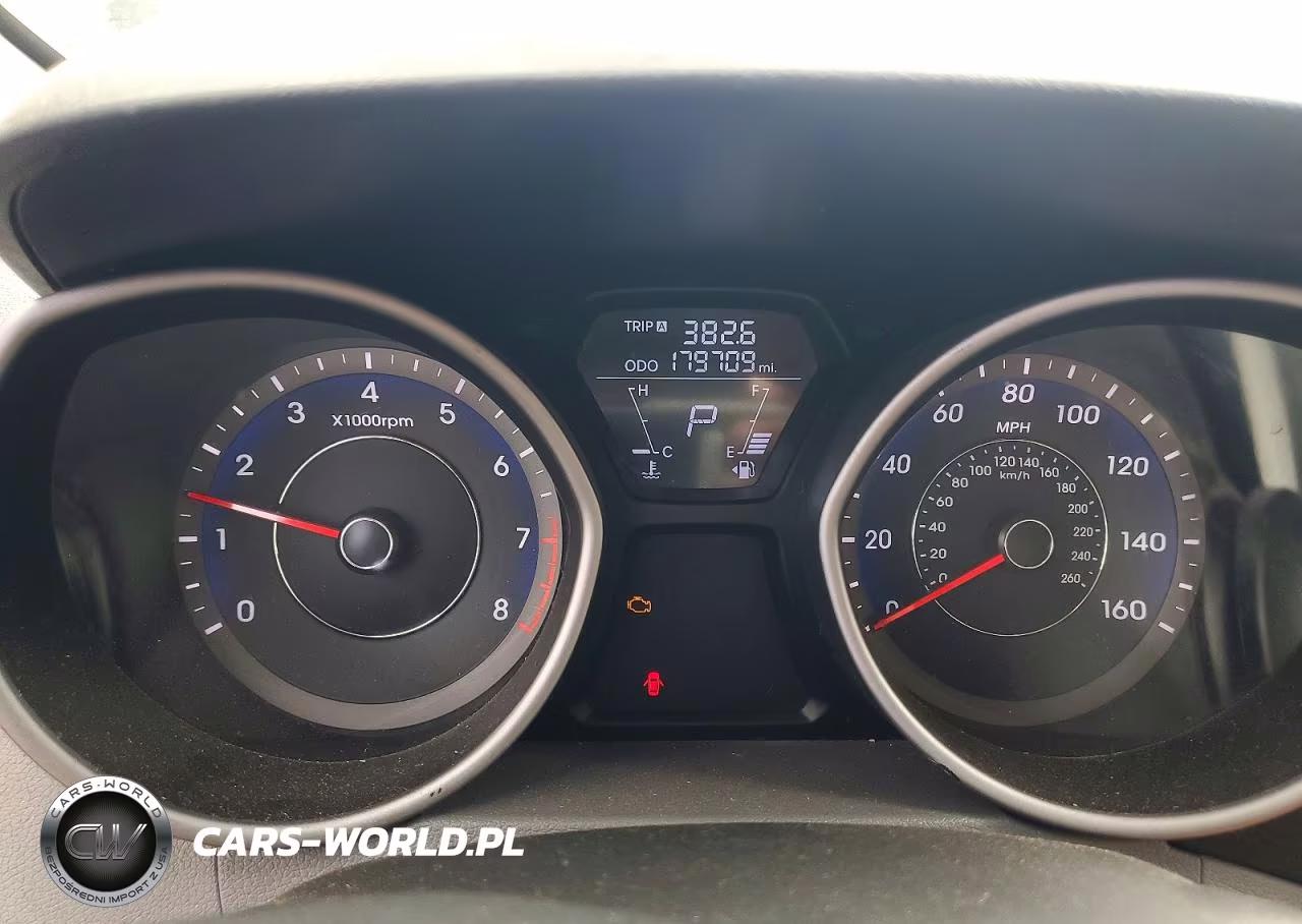 2013 Hyundai Elantra Gls VIN:KMHDH4AE9DU708995 - 9