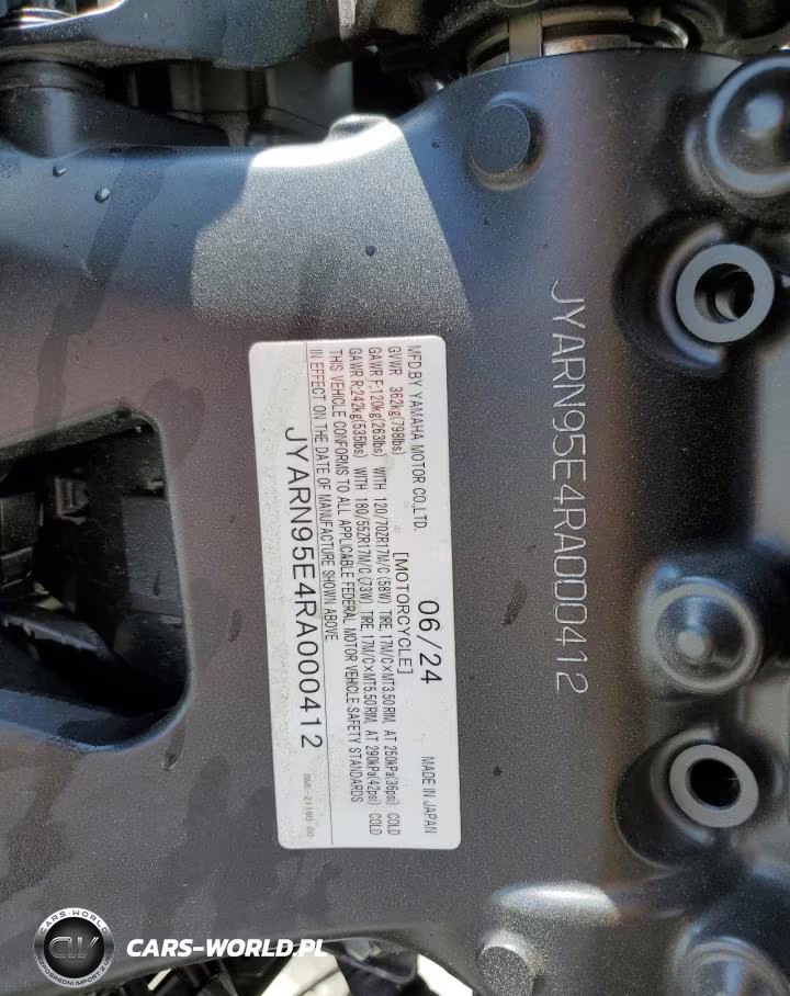 2023 Yamaha Mt09 Sp VIN:JYARN95E4RA000412 - 8