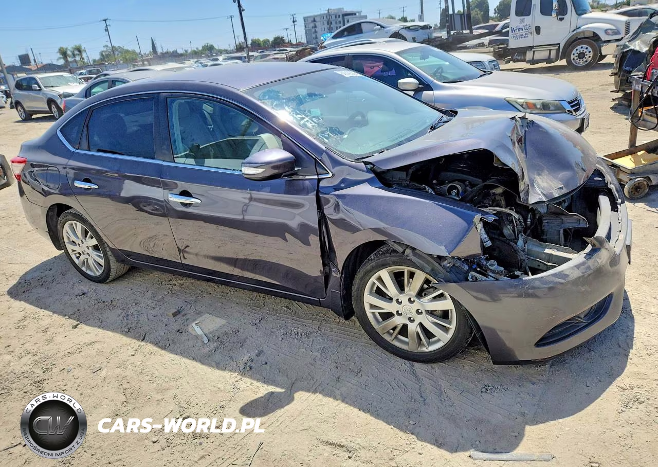 2013 Nissan Sentra S VIN:3N1AB7AP4DL640663 - 4