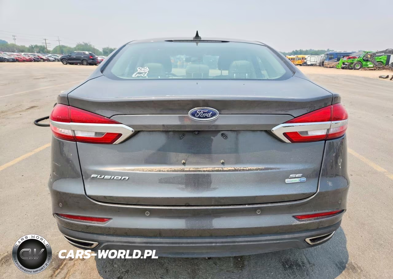 2019 Ford Fusion Se VIN:3FA6P0T96KR179668 - 6