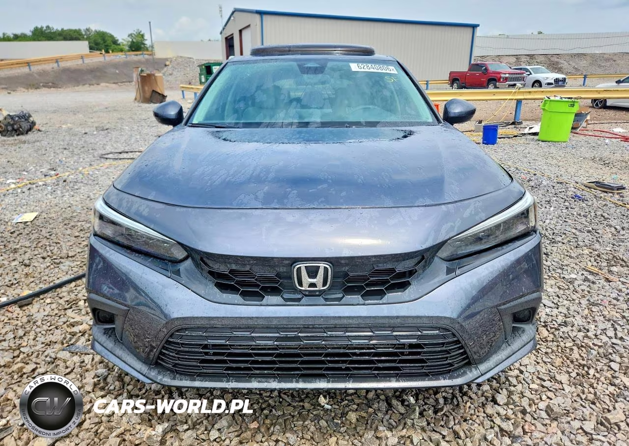2022 Honda Civic Exl VIN:19XFL1H78NE014025 - 5