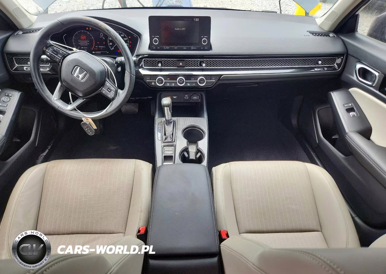 2022 Honda Civic Exl VIN:19XFL1H78NE014025 - 8