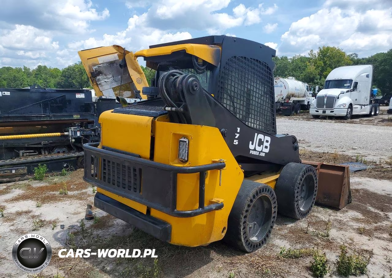 2015 Jcb 175 Skid Steer Loader VIN:GE0175WVJF2202028 - 4