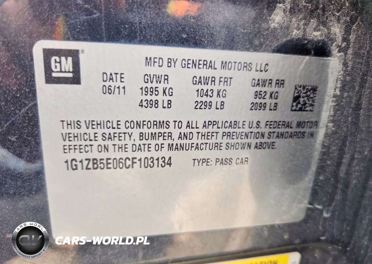 2012 Chevrolet Malibu Ls VIN:1G1ZB5E06CF103134 - 12