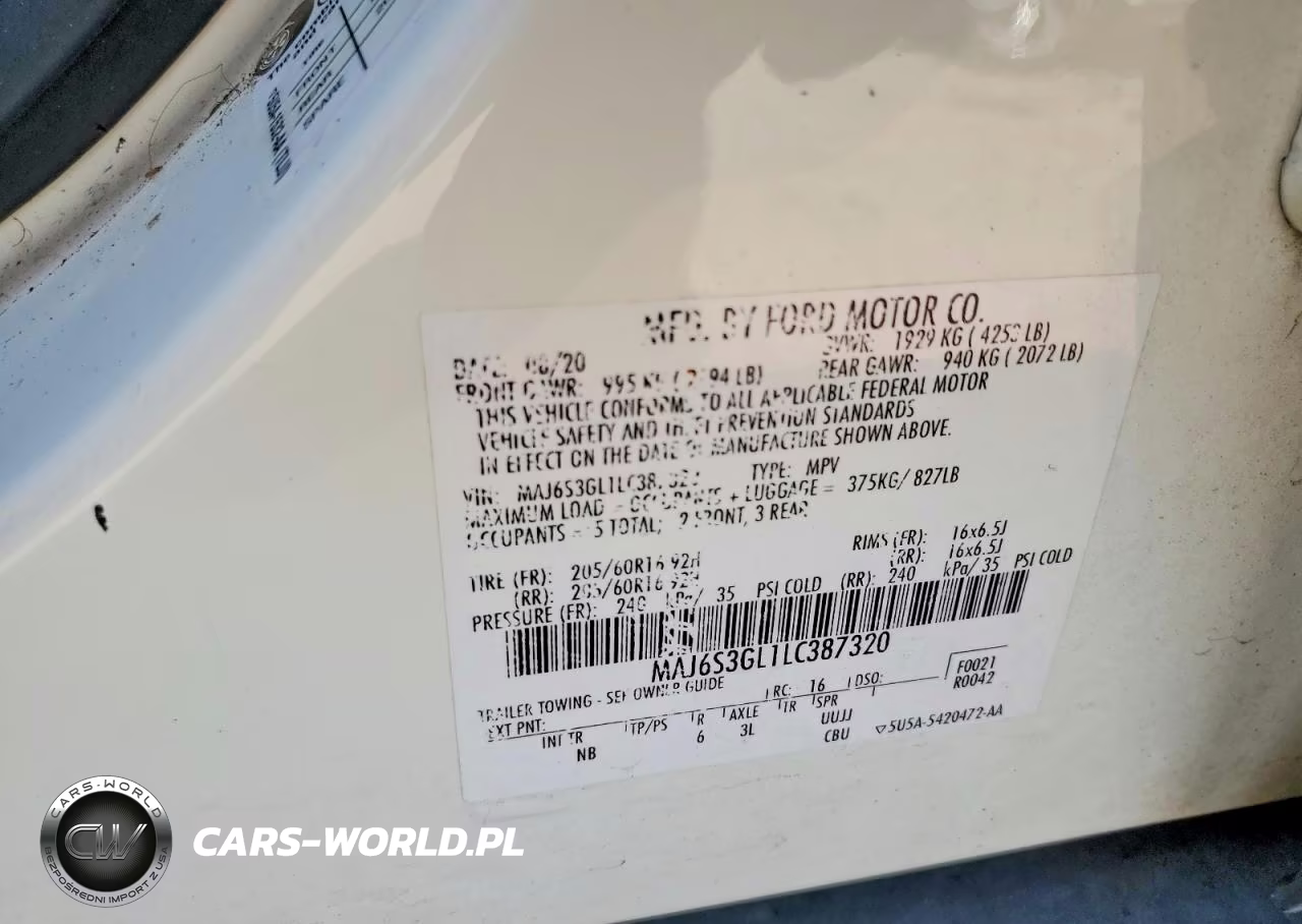 2020 Ford Ecosport Se VIN:MAJ6S3GL1LC387320 - 13