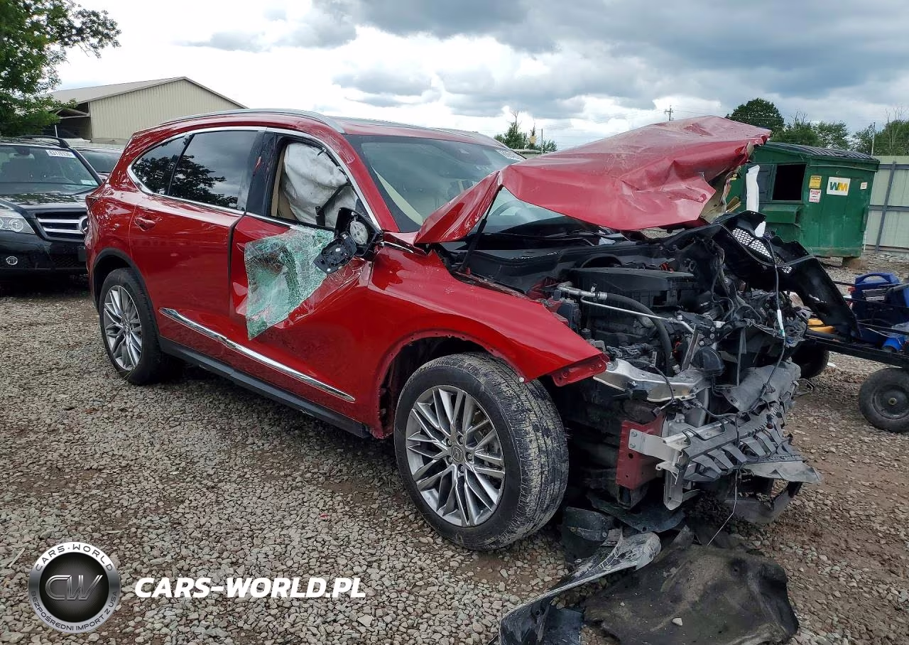 2022 Acura Mdx Advance VIN:5J8YE1H88NL032089 - 4