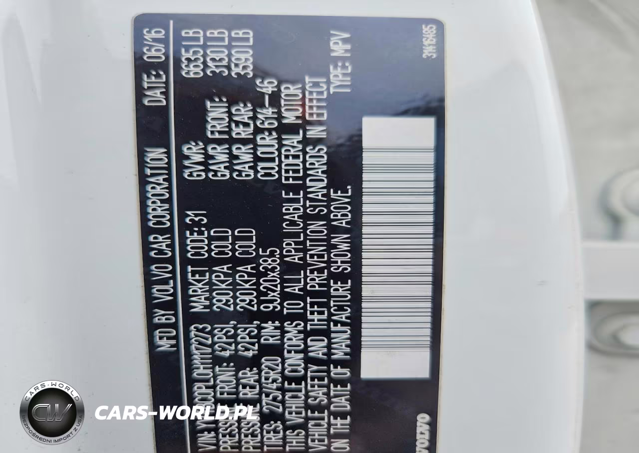 2017 Volvo Xc90 T8 VIN:YV4BC0PL0H1117273 - 13