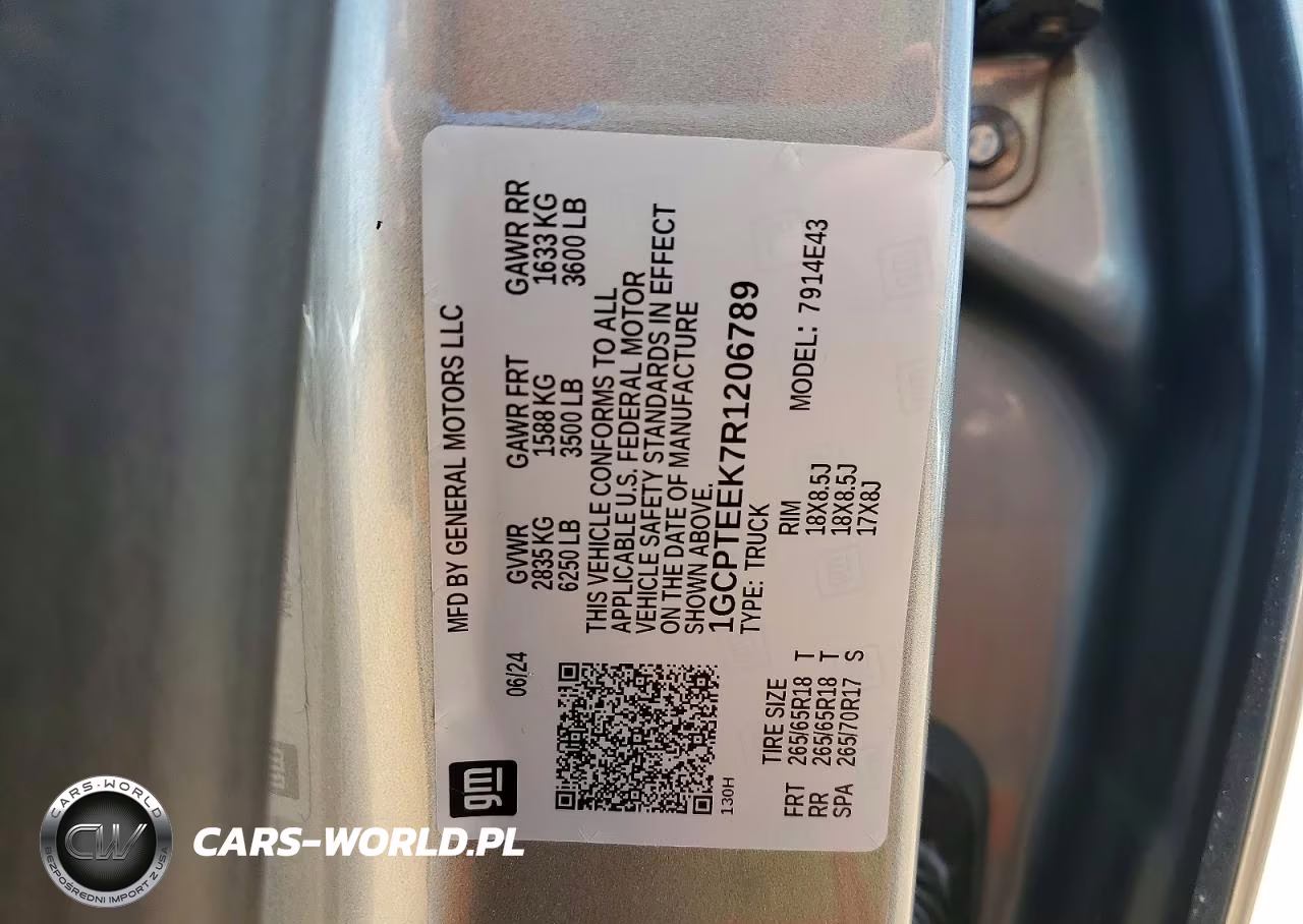 2024 Chevrolet Colorado Trail Boss VIN:1GCPTEEK7R1206789 - 13