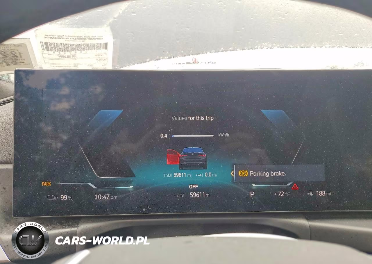 2023 BMW I4 Edrive 35 VIN:WBY43AW04PFP61836 - 9