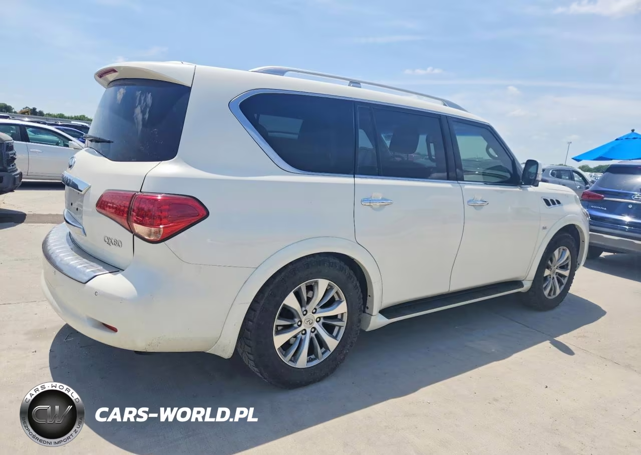 2017 Infiniti Qx80 Base VIN:JN8AZ2NE5H9160896 - 3