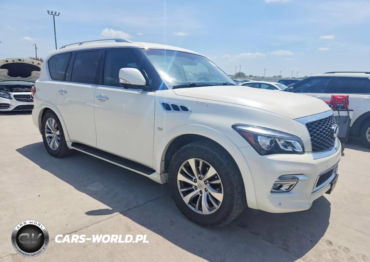 2017 Infiniti Qx80 Base VIN:JN8AZ2NE5H9160896 - 4