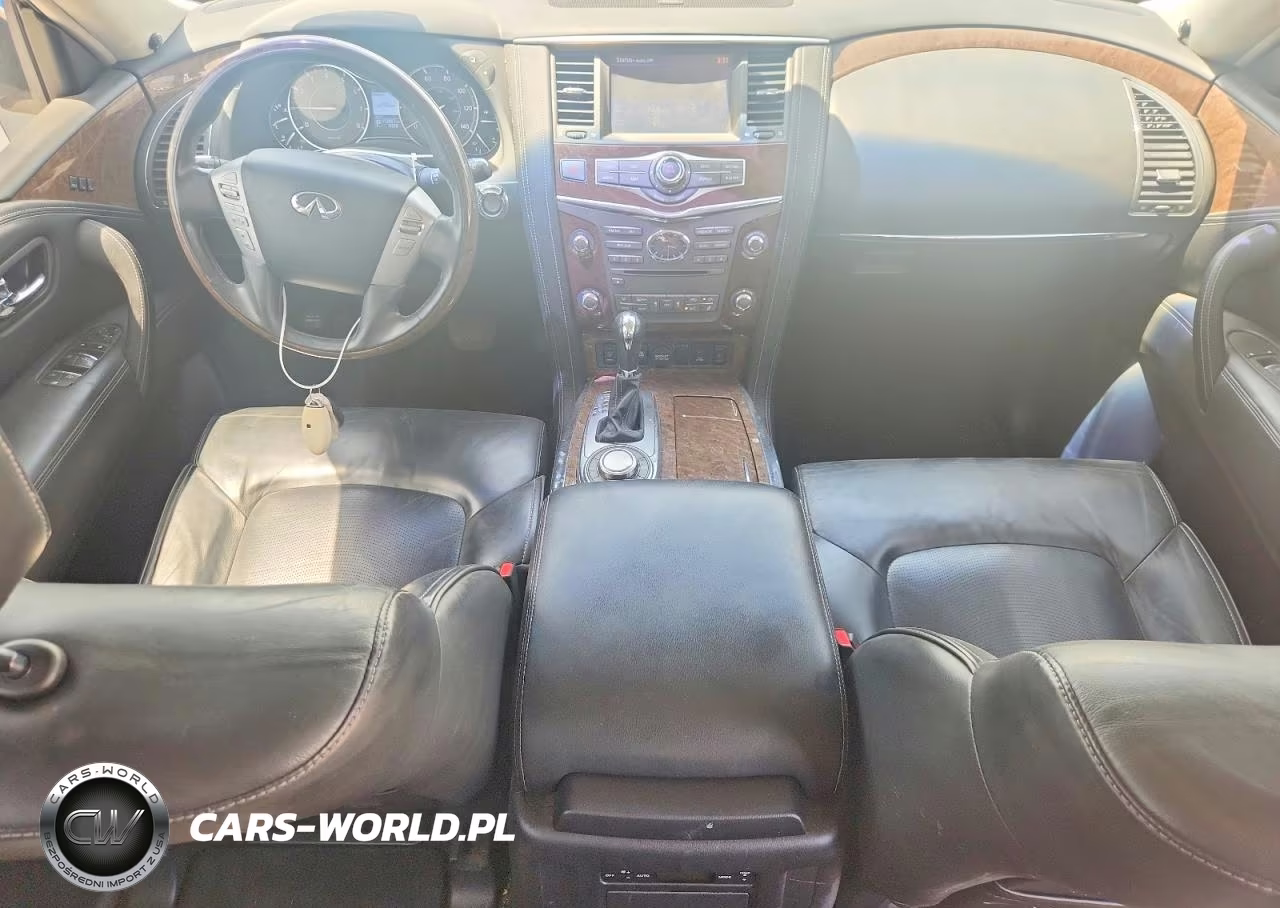 2017 Infiniti Qx80 Base VIN:JN8AZ2NE5H9160896 - 8