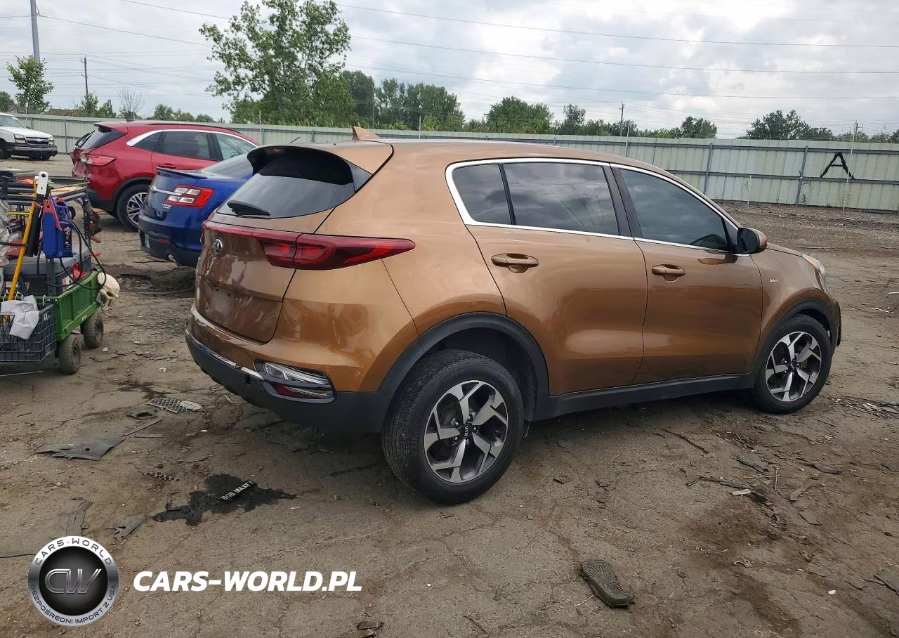2020 Kia Sportage Lx VIN:KNDPMCAC1L7835727 - 3