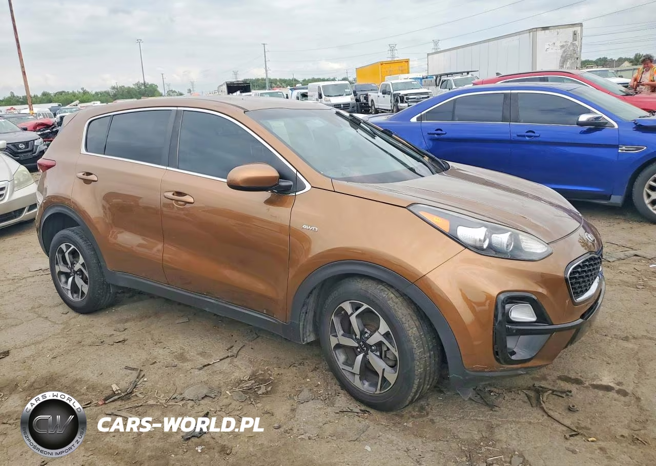 2020 Kia Sportage Lx VIN:KNDPMCAC1L7835727 - 4